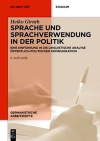 Produktbild: Sprache und Sprachverwendung in der Politik