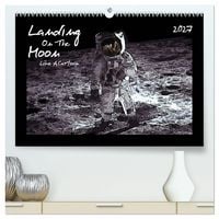 Produktbild: Landing On The Moon Like A Cartoon (hochwertiger Premium Wandkalender 2027 DIN A2 quer), Kunstdruck in Hochglanz