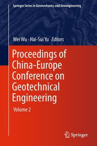Produktbild: Proceedings of China-Europe Conference on Geotechnical Engineering