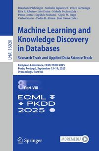 Produktbild: Machine Learning and Knowledge Discovery in Databases. Research Track and Applied Data Science Track