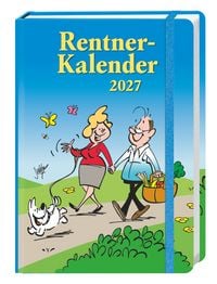 Produktbild: Rentner Kalenderbuch A6 2027
