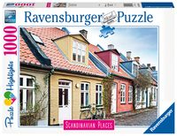 Bild vom Artikel Puzzle Ravensburger Häuser in Aarhus, Dänemark Scandinavian Places 1000 Teile vom Autor 