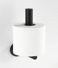 Toilettenpapier-Ersatzrollenhalter Bosio Black matt Edelstahl, online bestellen rostfrei