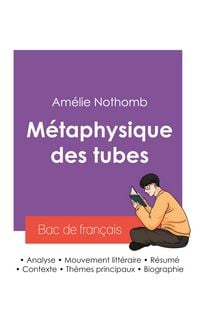 Produktbild: R&eacute;ussir son Bac de fran&ccedil;ais 2027 : Analyse du roman M&eacute;taphysique des tubes de Am&eacute;lie Nothomb
