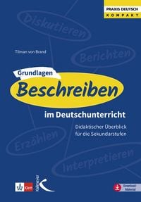 Produktbild: Grundlagen: Beschreiben im Deutschunterricht