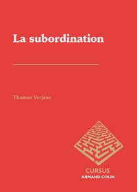 Produktbild: La subordination