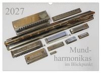 Produktbild: Mundharmonikas im Blickpunkt (Wandkalender 2027 DIN A3 quer), CALVENDO Monatskalender