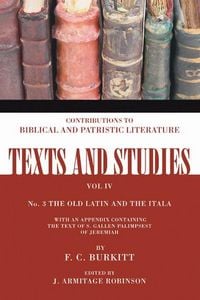 Produktbild: The Old Latin and the Itala