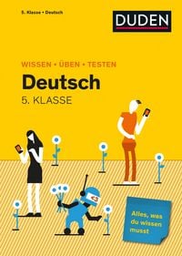 Produktbild Wissen – Üben – Testen: Deutsch 5. Klasse
