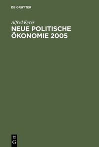 Produktbild: Neue Politische &Ouml;konomie 2005