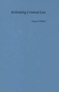 Produktbild: Rethinking Criminal Law