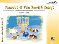 Produktbild: Famous & Fun Jewish Songs, Book 1