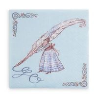 Produktbild: Serviette Herzenspost, 25x25cm