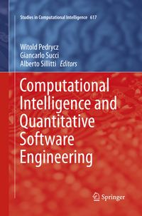 Produktbild: Computational Intelligence and Quantitative Software Engineering