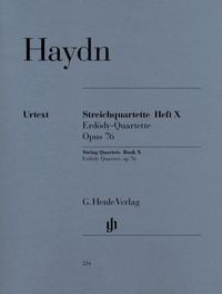 Bild vom Artikel Joseph Haydn - Streichquartette Heft X op. 76 (Erdödy-Quartette) vom Autor Joseph Haydn