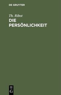 Produktbild: Die Pers&ouml;nlichkeit