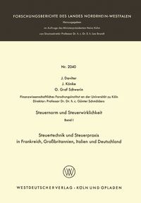 Produktbild: Steuernorm und Steuerwirklichkeit