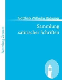 Produktbild: Sammlung satirischer Schriften
