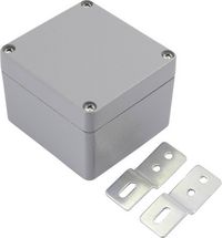 Produktbild: TRU COMPONENTS ES-FA5 TC-6649564 Universal-Geh&auml;use 222 x 145 x 55 Gussaluminium Hellgrau 1 St.