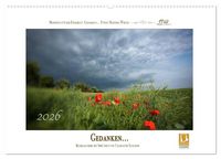 Produktbild: Gedanken... Bildkalender mit Spr&uuml;chen (Wandkalender 2026 DIN A2 quer), CALVENDO Monatskalender