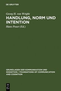 Produktbild: Handlung, Norm und Intention