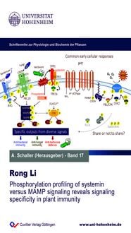 Produktbild: Phosphorylation profiling of systemin versus MAMP signaling reveals signaling specificity in plant immunity