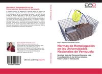 Produktbild: Normas de Homologaci&oacute;n en las Universidades Nacionales de Venezuela