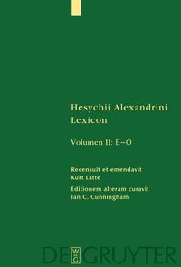 Produktbild: [1) Epsilon - Iota. 2) Kappa - Omicron]