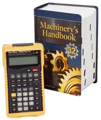 Produktbild: Machinery's Handbook 32nd Edition & 4090 Sheet Metal / HVAC Pro Calc Calculator (Set): Toolbox