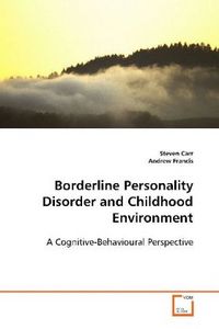 Produktbild: Carr, S: Borderline Personality Disorder and Childhood Envir