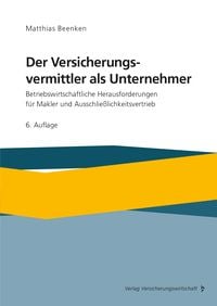 Produktbild: Der Versicherungsvermittler als Unternehmer