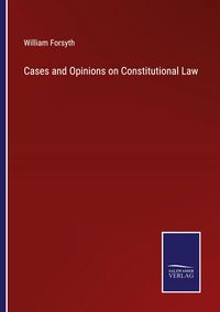Produktbild: Cases and Opinions on Constitutional Law