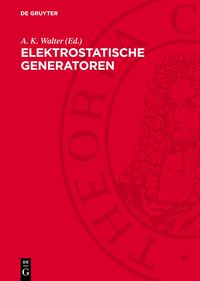 Produktbild: Elektrostatische Generatoren