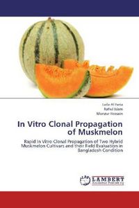 Produktbild: Al Faria, L: In Vitro Clonal Propagation of Muskmelon