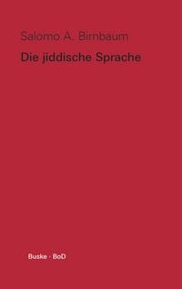 Produktbild: Die jiddische Sprache