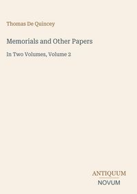 Produktbild: Memorials and Other Papers