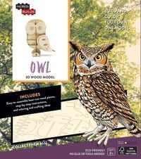 Produktbild: IncrediBuilds: Owl 3D Wood Model