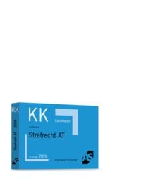 Produktbild: Karteikarten Strafrecht Allgemeiner Teil