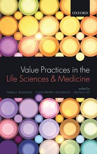 Produktbild: Value Practices in the Life Sciences and Medicine