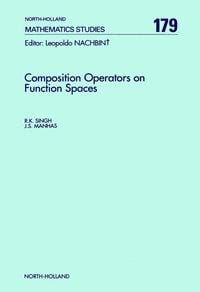 Produktbild: Composition Operators on Function Spaces
