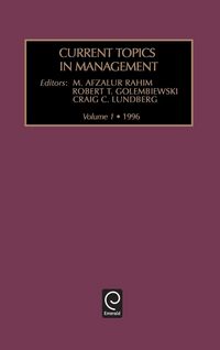 Produktbild: Current topics in management
