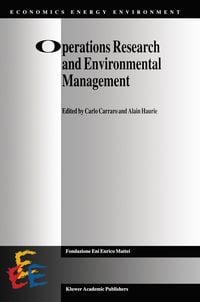 Produktbild: Operations Research and Environmental Management