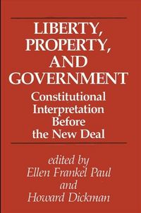 Produktbild: Liberty, Property, and Government