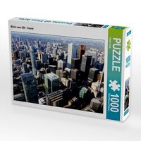 Produktbild: CALVENDO Puzzle Blick vom CN - Tower | 1000 Teile Lege-Gr&ouml;&szlig;e 64x48cm Foto-Puzzle f&uuml;r gl&uuml;ckliche Stunden