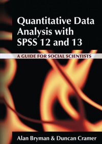Produktbild: Bryman, A: Quantitative Data Analysis with SPSS 12 and 13