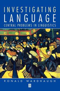 Produktbild: Wardhaugh, R: Investigating Language