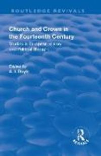 Produktbild: Offler, H: Church and Crown in the Fourteenth Century