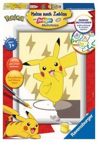 Produktbild: CreArt, Malen nach Zahlen Kinder Pok&eacute;mon - Pikachu