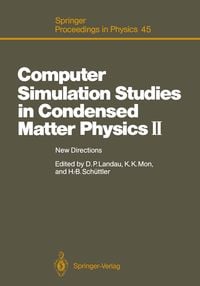 Produktbild: Computer Simulation Studies in Condensed Matter Physics II