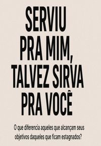 Produktbild: Serviu Pra Mim, Talvez Sirva Para Voc&ecirc;
